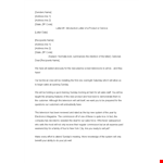 Sales Letter Template - Create an Impactful Letter for Your Business Address example document template