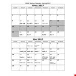 Publisher Calendar In Word example document template
