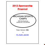 Fight for Sponsorship with a Powerful Sponsorship Letter Template example document template