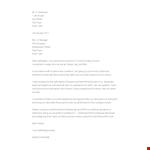 Temporary Job Resignation Letter Example example document template