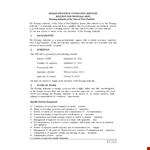 Consulting Proposal Template example document template