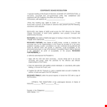 Corporate Resolution Form - Easily Resolved by Board for Your Project example document template