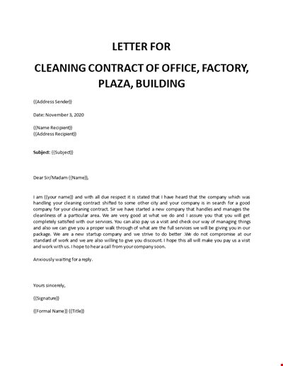 Service sales cover letter