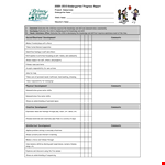 Kindergarten Progress Report Comment: Developmental Comments that Show a Child's Growth example document template