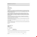 Promotion Offer Letter Format | Agency's Salary Letter example document template 