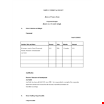 Example Budget Proposal Template example document template