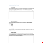 Expert Essay Outlining: How to Explain Your Argumentative Topic example document template