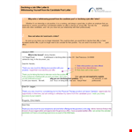 Employment Offer example document template 