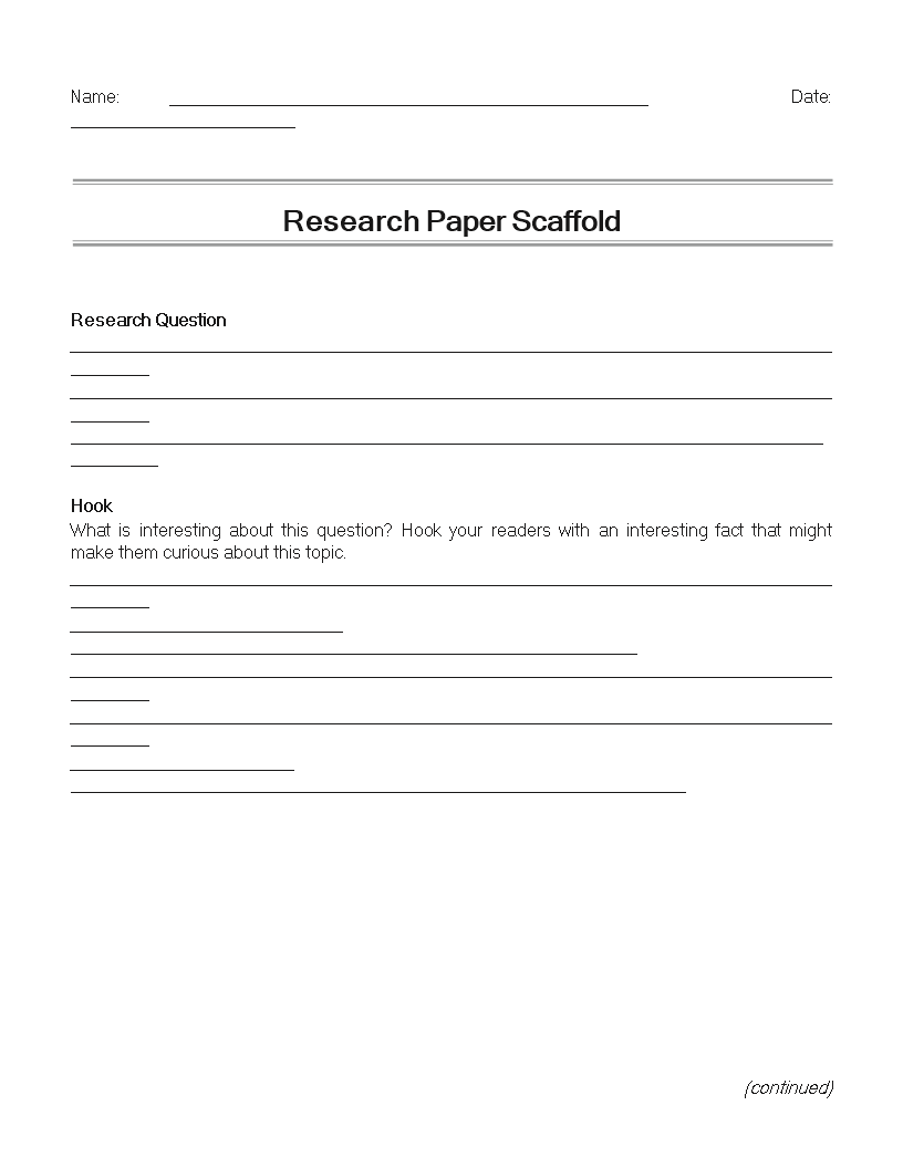 Professional Research Proposal Template - Get Your Research Approved