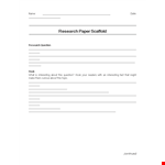 Professional Research Proposal Template - Get Your Research Approved example document template