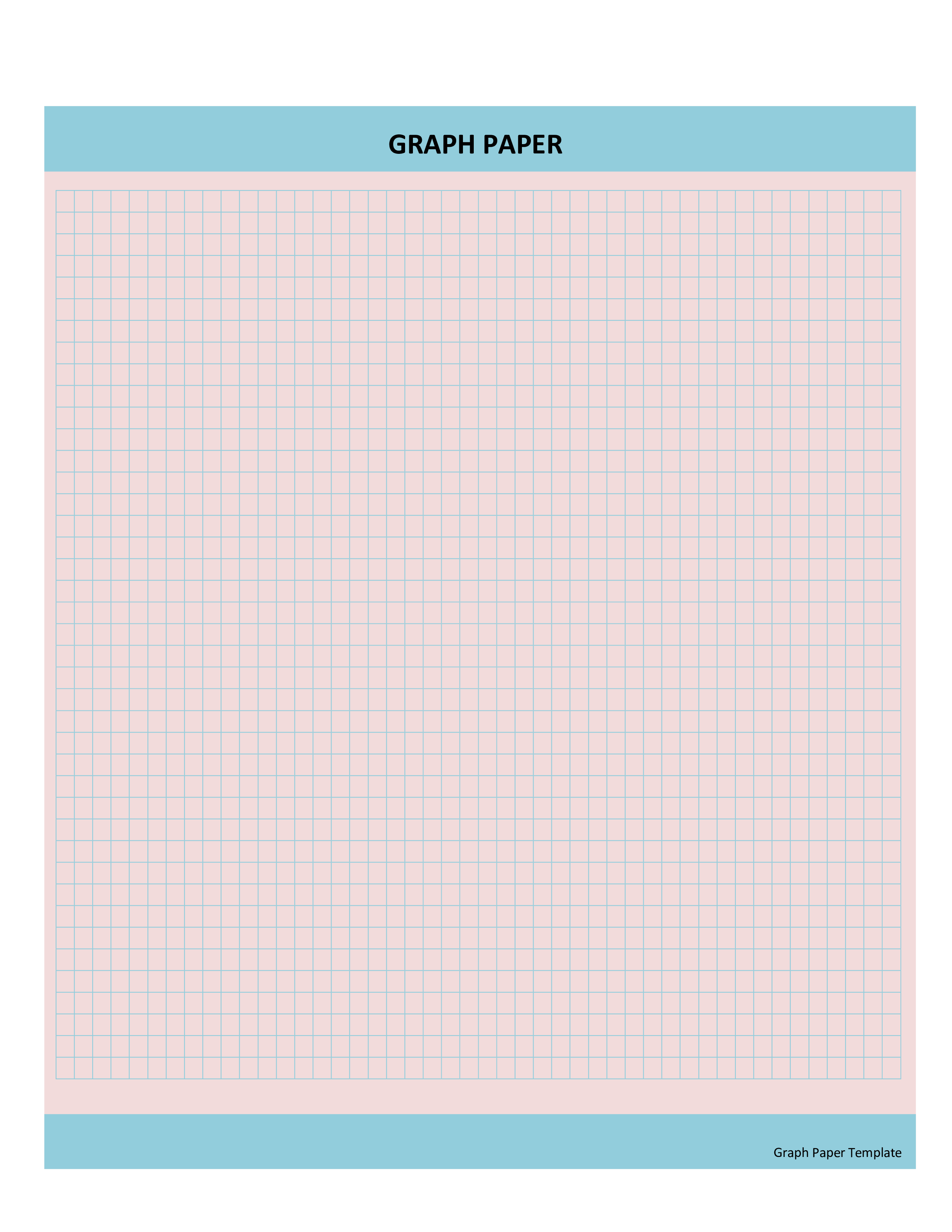 Printable graph paper template free download