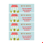Customize and Send Beautiful Housewarming Invitation Templates example document template 