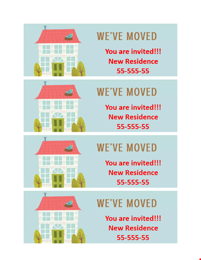 Customize and Send Beautiful Housewarming Invitation Templates