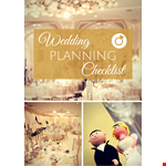 Wedding Planner Guide Checklist example document template