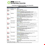 Design Your Simple Travel Itinerary | Plan Your Visit & Hotel Stay | Technical Assistance example document template