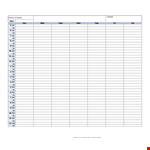 Excel Free Weekly Schedule Template example document template 