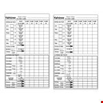 Yahtzee Score Sheets - Score, Total, Count | Download Now example document template