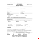 Authorize Release of Medical Information - State Records | Medical Release Form example document template