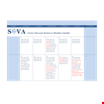 Monthly Travel Calendar Template example document template