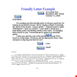 A Heartfelt Letter to Mom: A Friendly and Loving Message example document template