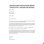 architectural-specifications-writer-cover-letter