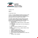 Professional 'To Whom It May Concern' Letter example document template