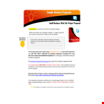 Simple Business Proposal Format | Create a Compelling Proposal for Flights & Magazines example document template