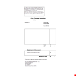 Download Invoice Template example document template