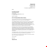 Job Application Letter For Junior Doctor example document template