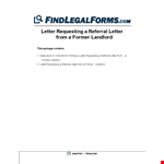 Proven Landlord Reference Letter Template - Boost Your Chances of Approval example document template