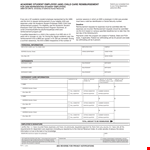 Get Reimbursed Quickly with Our Simple Form | State Quarter Info example document template