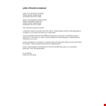 Thank You Letter Example example document template