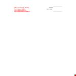 Home Report example document template