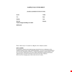 Fax Cover Letter Free Pdf Template example document template