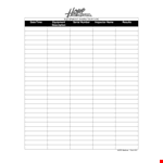 Equipment Inspection Log Template example document template