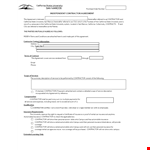 Independent Contractor Agreement | Essential Contract for Contractors example document template