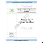 Primary School Cleaning Schedule Template example document template