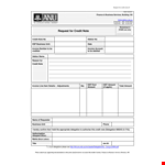 Note Request example document template 