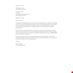 Volunteer Committee Resignation Letter example document template