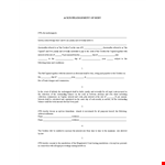 IOU Template: Create Legally Binding IOUs for Interest, Creditor, and Capital example document template