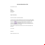 Pay Rise Appreciation Letter example document template
