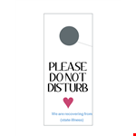 Door Hanger Template - Easily Create Custom Door Hangers example document template