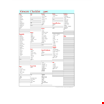 Get organized with our Grocery List Template - Cheese, Cream, Baking and Fruit example document template
