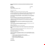 Sample Immigration Letter for Visitor with Supporting Evidence example document template