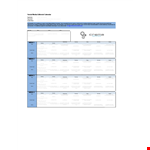 Create a Winning Social Media Strategy with our Editorial Calendar Template example document template