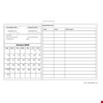 Month Appointment Calendar Template example document template