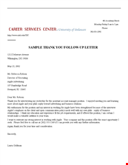 Sending A Follow Up Thank You Letter After Interview To Secure Your 