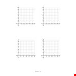 Free Printable Graph Paper Template | Customizable with Axis | Mathbits example document template