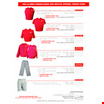 Order Osu Cheerleader Apparel with Custom Embroidery Online example document template