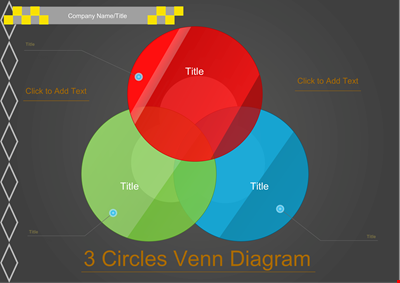 Get Organized with Our Venn Diagram Template
